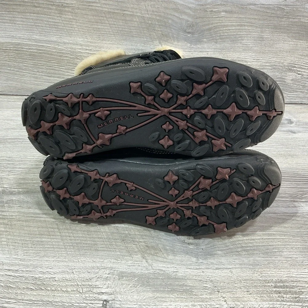 Merrell Prevoz Waterproof Insulated Sherpa Winter Snow Boots Women's US 10